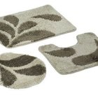 Kit Tapete Banheiro 3 Peças Van Gogh Gotas | Jolitex